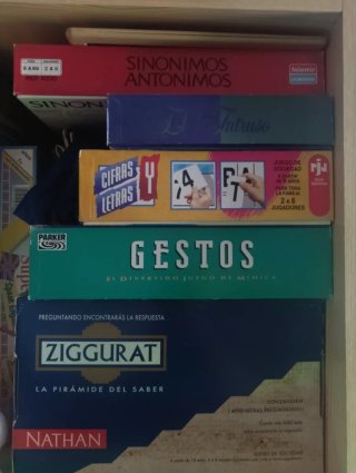 Lote de 5 juegos de mesa