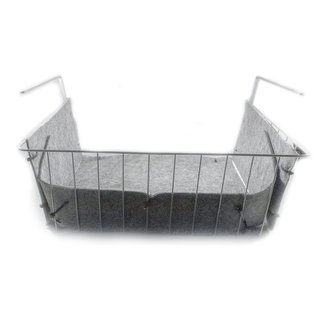 Cesta colgante de metal