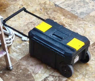 Caja de herramientas Stanley con ruedas