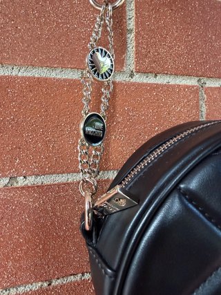 Borsa rotonda trapuntata LOVE Moschino