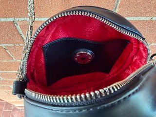 Borsa rotonda trapuntata LOVE Moschino