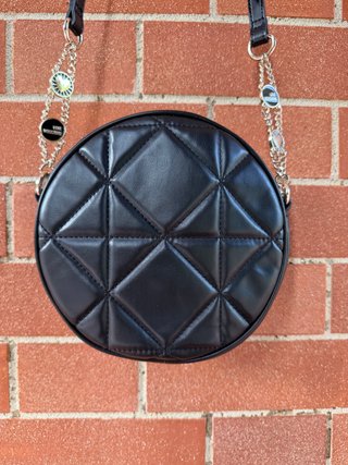 Borsa rotonda trapuntata LOVE Moschino