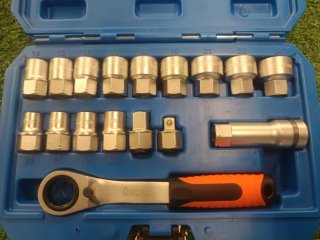 Set chiavi a bussola OXFORD 17 pezzi