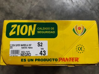 Botas de seguridad E.ZION Super Marsella 267 S2