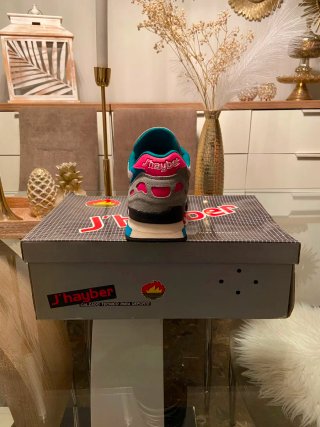 Zapatillas J'hayber  tipo vintage grises y turques