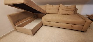 Sofá Cama Frihetten Ikea Beige