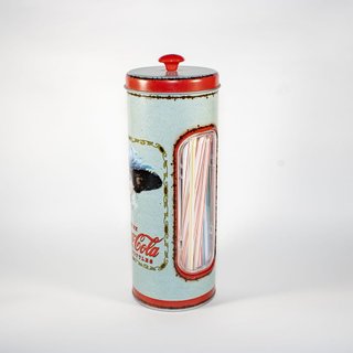Dispensador cañitas Coca-cola