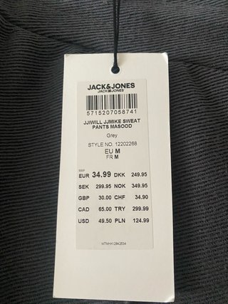 Pantalón Jack&Jones Gris