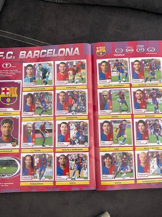 Álbum Liga Fútbol 07-08 Colección Oficial Cromos