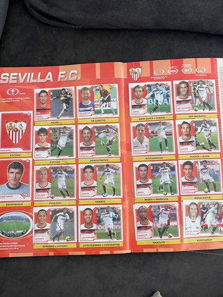 Álbum Liga Fútbol 07-08 Colección Oficial Cromos