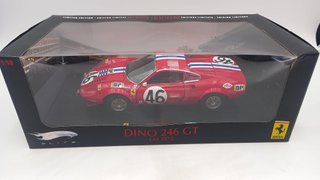 HWET6258 Hot Wheels Elite Ferrari Dino 246 GT Le