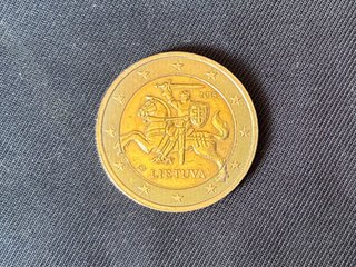 Moeda 2€ Lituânia 2015
