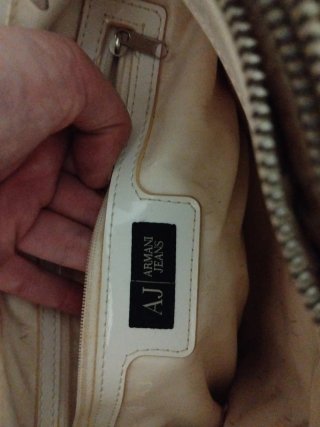 Bolso Blanco Armani Jeans