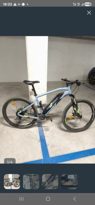 Bicicleta Eléctrica Rockrider
