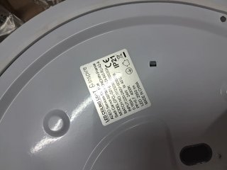 Plafón LED redondo blanco