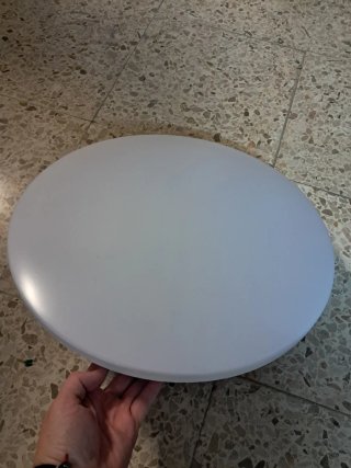 Plafón LED redondo blanco