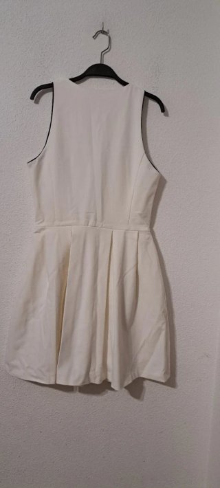 Vestido Zara cremallera frontal