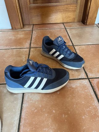 Zapatillas Adidas Azul y Blanco