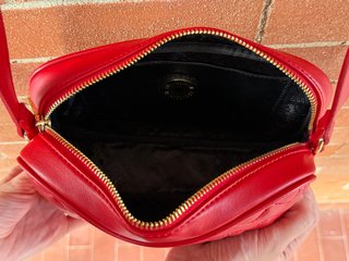 Borsa LOVE Moschino trapuntata rossa