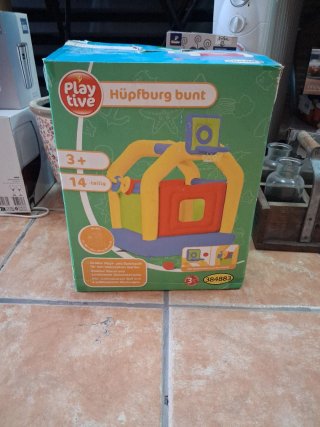 Castillo hinchable Playtive Hüpfburg bunt