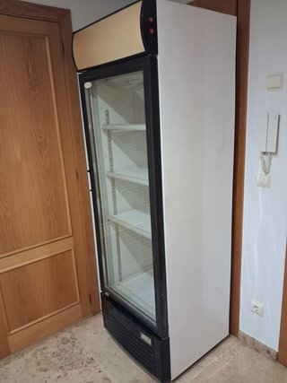 Nevera expositora cristal