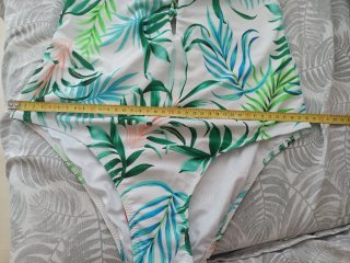Bañador estampado tropical