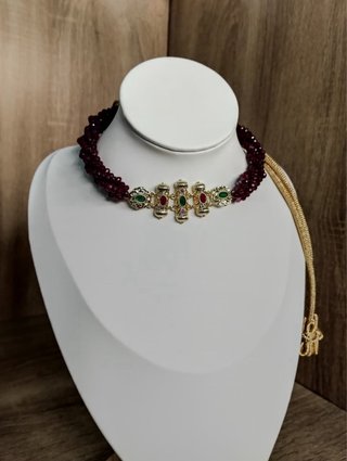 Conjunto de joyería perlas y esmeralda