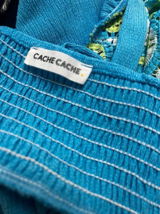 Camiseta tirantes Cache Cache crochet