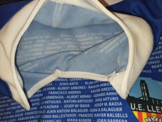 Camiseta UE Lleida marca Elements Talla L