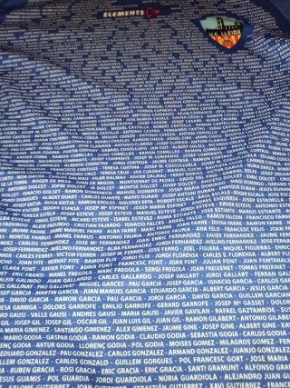 Camiseta UE Lleida marca Elements Talla L