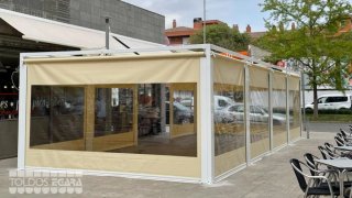Cerramientos  Cortinas de Cristal