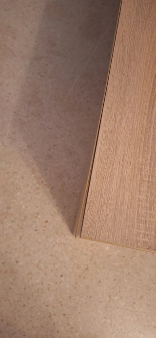 Mesa de centro de madera color beige/marrón