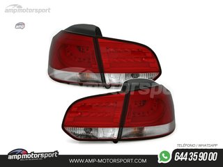 PILOTOS LED BAR PARA VOLKSWAGEN GOLF MK6 2008-2012