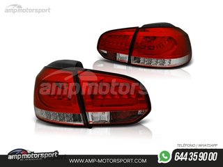 PILOTOS LED BAR PARA VOLKSWAGEN GOLF MK6 2008-2012