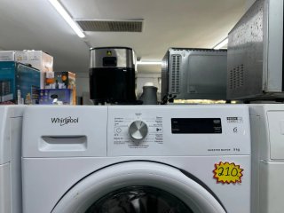Lavadora Whirlpool 9 kg Inverter Motor