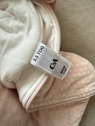 Saco dormir bebé 3.5 TOG 0-3 60cm