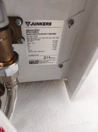 Calentador Junkers 5600S Gas Natural