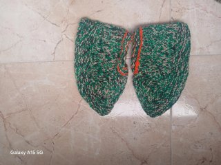 Calcetines tobilleros lana hechos a mano