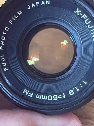 Obiettivo X-Fujinon FM 50mm f/1.9 per fotocamere Fujica con montaggio X