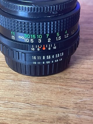 Obiettivo X-Fujinon FM 50mm f/1.9 per fotocamere Fujica con montaggio X