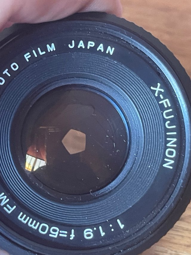 Obiettivo X-Fujinon FM 50mm f/1.9 per fotocamere Fujica con montaggio X