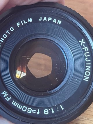 Obiettivo X-Fujinon FM 50mm f/1.9 per fotocamere Fujica con montaggio X
