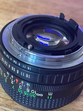Obiettivo X-Fujinon FM 50mm f/1.9 per fotocamere Fujica con montaggio X