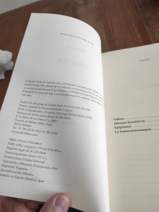 Ilíada y Odisea. Estuche. Ed. de Domingo Plácido