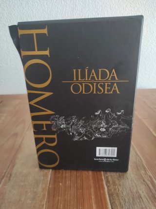 Ilíada y Odisea. Estuche. Ed. de Domingo Plácido