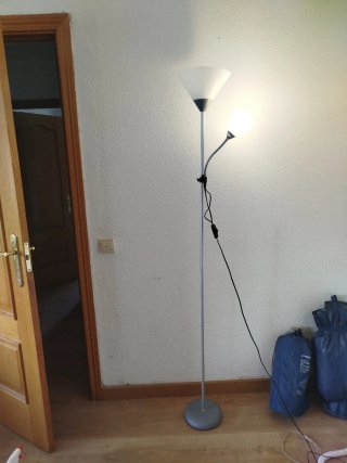 Lámpara de salón doble luz