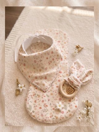 Lote Baberos Bebé Algodón Estampados