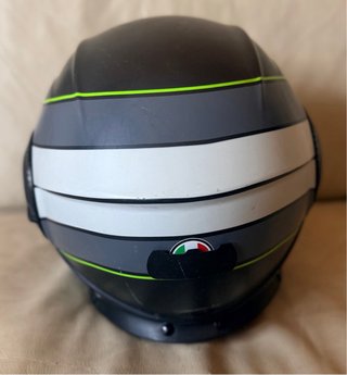 Casco Jet AGV Fluid Talla L Negro