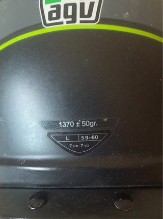 Casco Jet AGV Fluid Talla L Negro