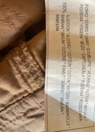 Peto Pull&Bear beige mujer talla L
